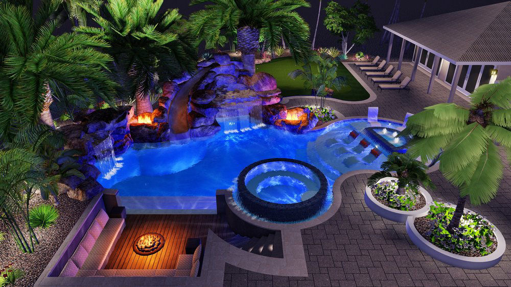 COSMIC ARTS 3D POOL DESIGN SERVICES
